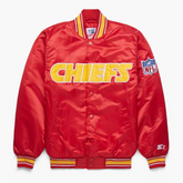 Kansas City Chiefs Satin Jacket | Bold Red & Black Team Spirit Outerwear