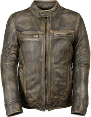 Men’s High-Quality Leather Jacket with Zipper Closure | Best Leather House