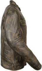 Men’s High-Quality Leather Jacket with Zipper Closure | Best Leather House