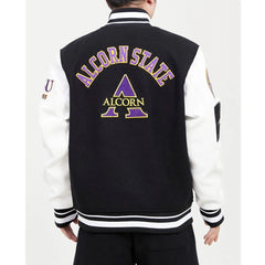 Alcorn State University Varsity Jacket | Iconic Black and White Collegiate Style