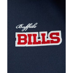 Buffalo Bills 2024 Varsity Jacket | Classic Blue Wool & Leather Design