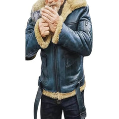 Arnold Schwarzenegger Aviator RAF B6 Shearling Jacket | Classic Style for Iconic Looks