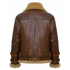 Men’s RAF B3 Sheepskin Leather Jacket | Timeless Aviator Style