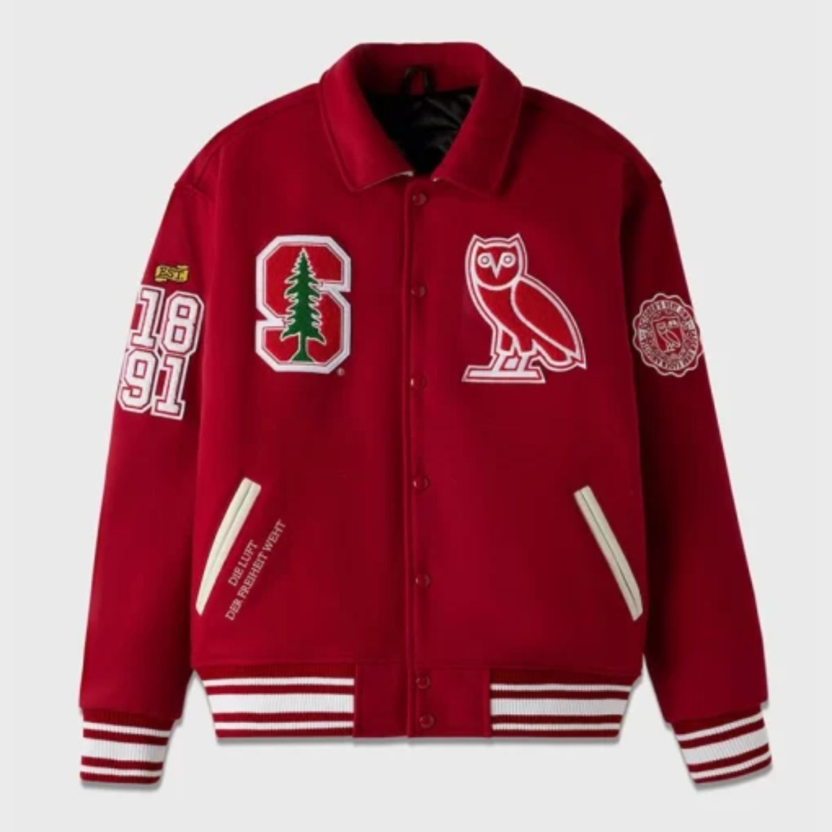 OVO Campus Varsity Jacket | Classic Wool Design in Multiple Colors