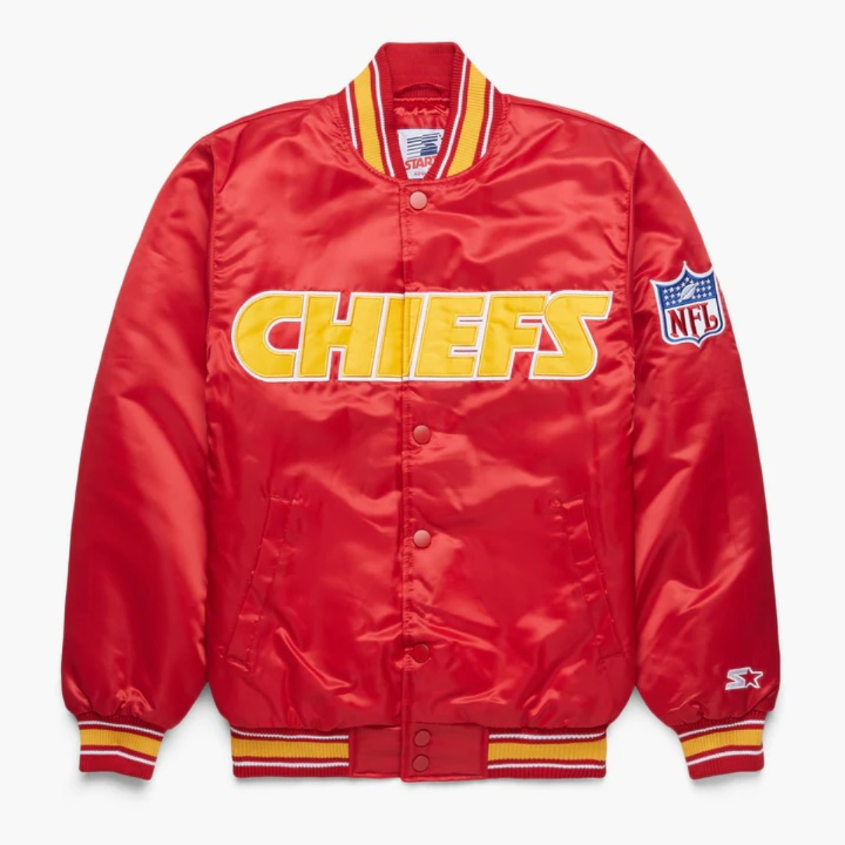 Kansas City Chiefs Satin Jacket | Bold Red & Black Team Spirit Outerwear