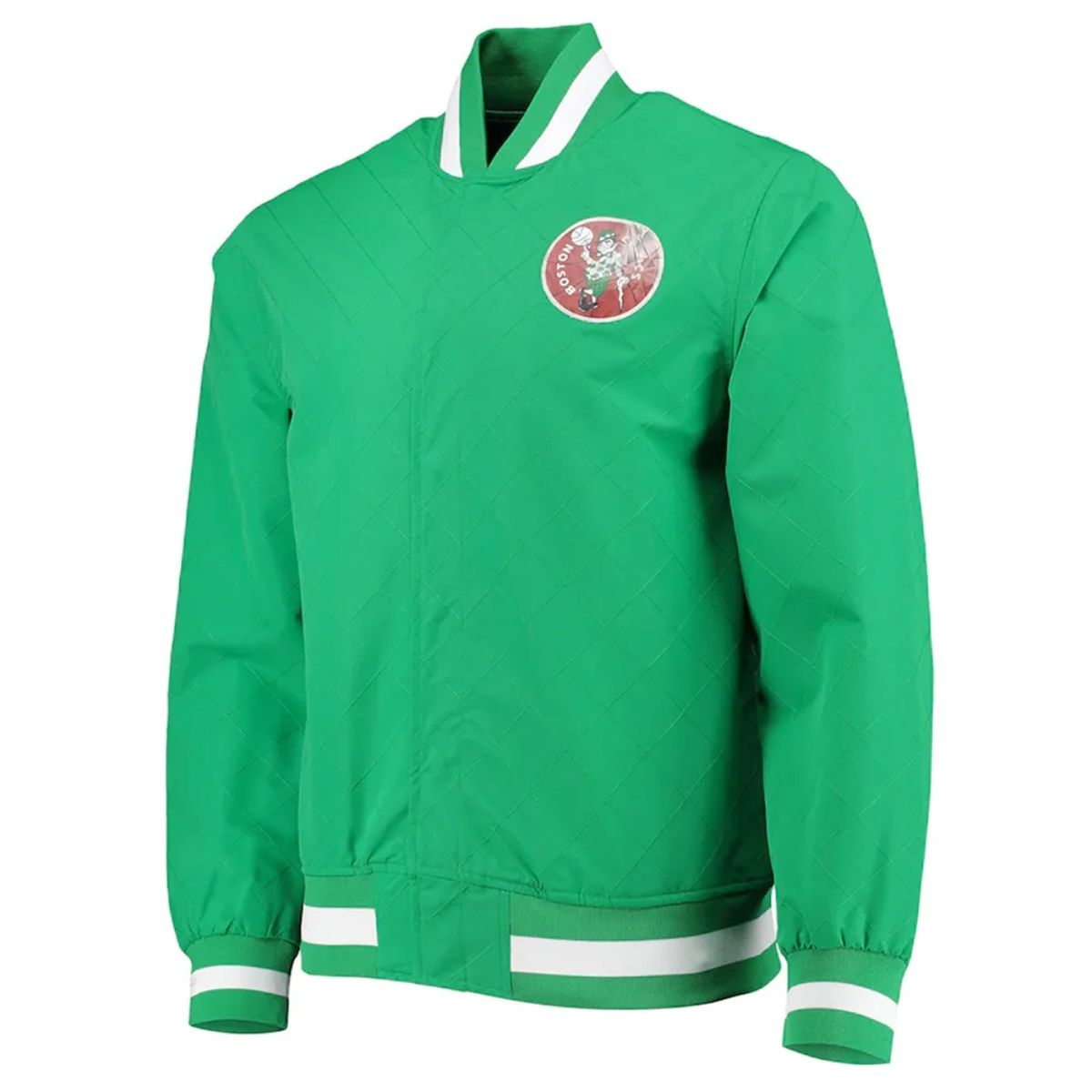 Boston Celtics Kelly Green Jacket | Iconic Nylon Sportswear