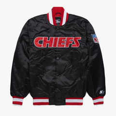 Kansas City Chiefs Satin Jacket | Bold Red & Black Team Spirit Outerwear