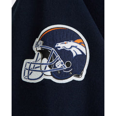 Denver Broncos Varsity Jacket | Classic Navy Blue Wool Sportswear