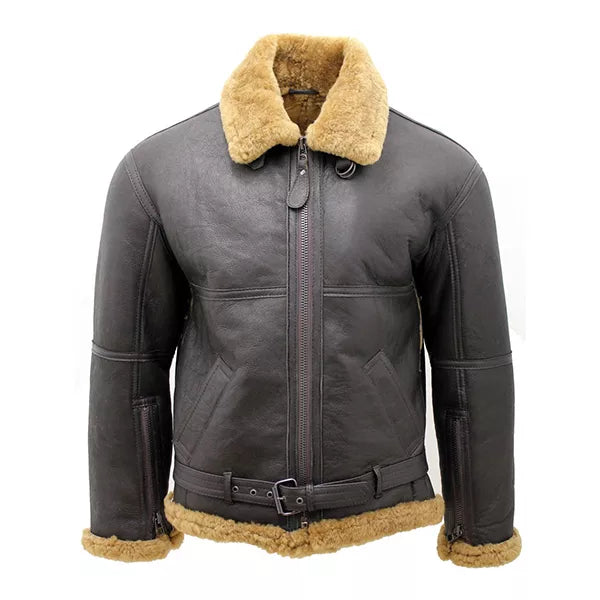 Men’s B3 RAF Aviator Bomber Jacket | Sheepskin Leather Classic