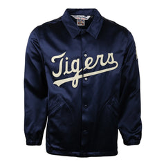 Detroit Tigers 1960 Satin Jacket | Iconic Navy Blue Retro Sportswear
