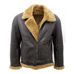 Men’s B3 RAF Aviator Bomber Jacket | Sheepskin Leather Classic